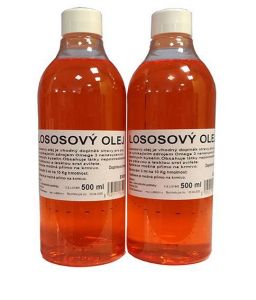 Lososový olej 500ml siera.cz